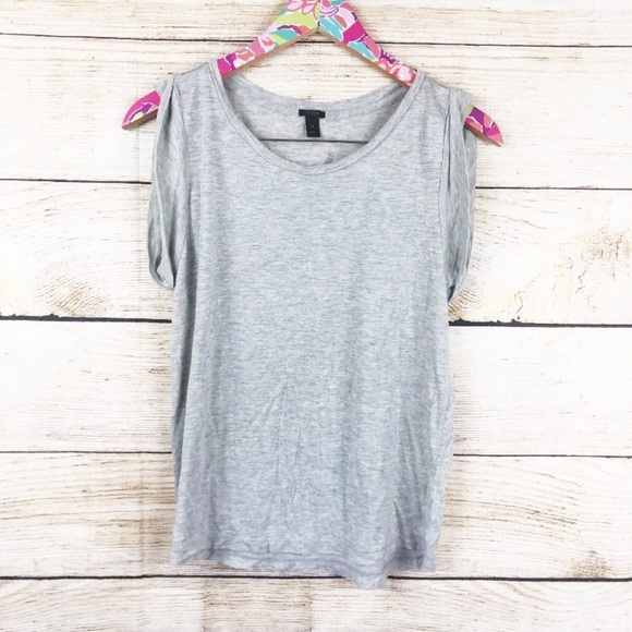 Gray J. Crew Prima jersey tank size XS // 0761 - Picture 1 of 5